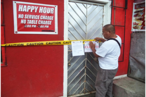 Calamba padlocks erring liquor, videoke establishments